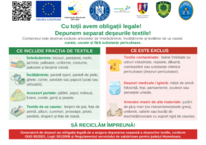 colectare deseuri textile