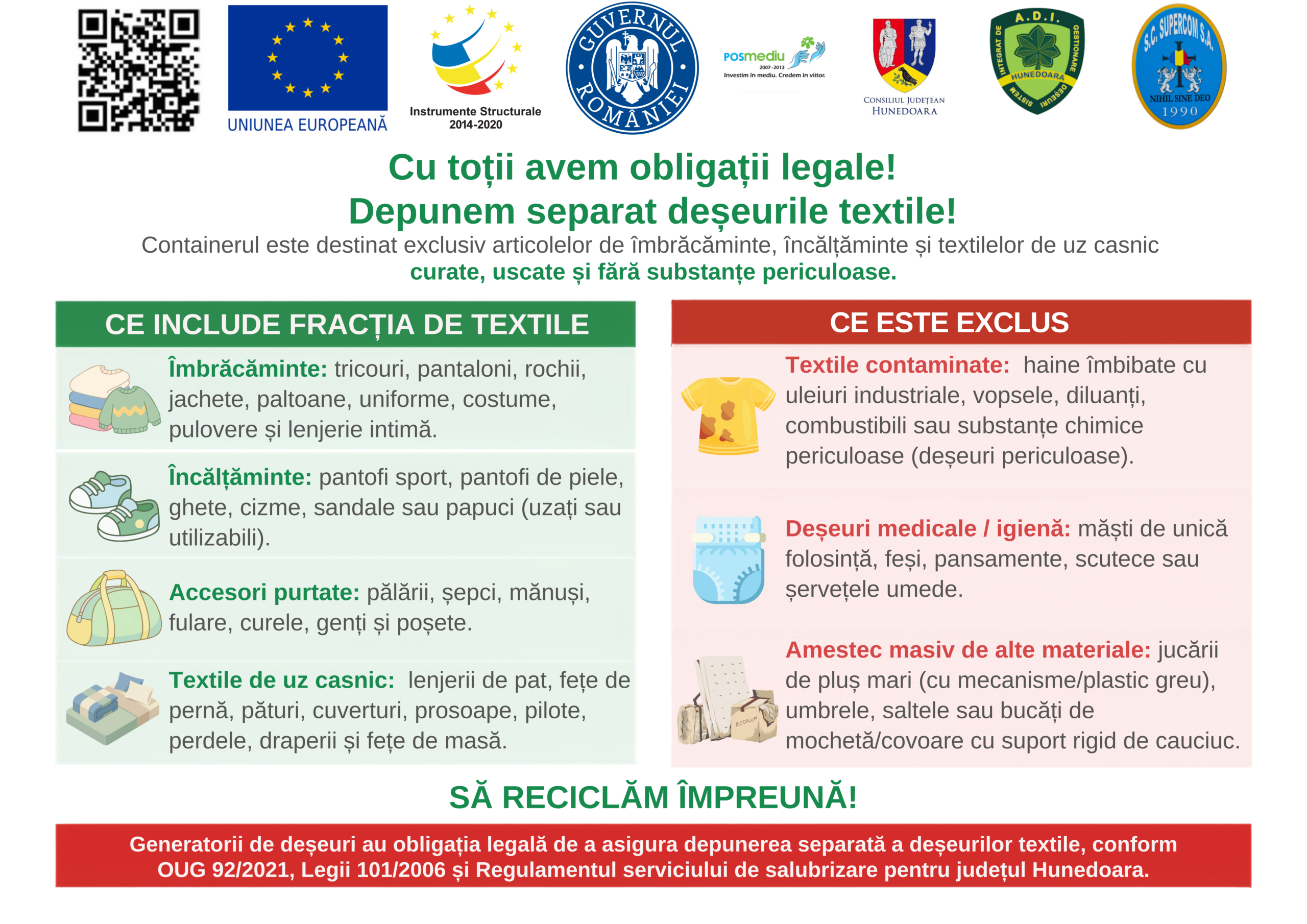 colectare deseuri textile